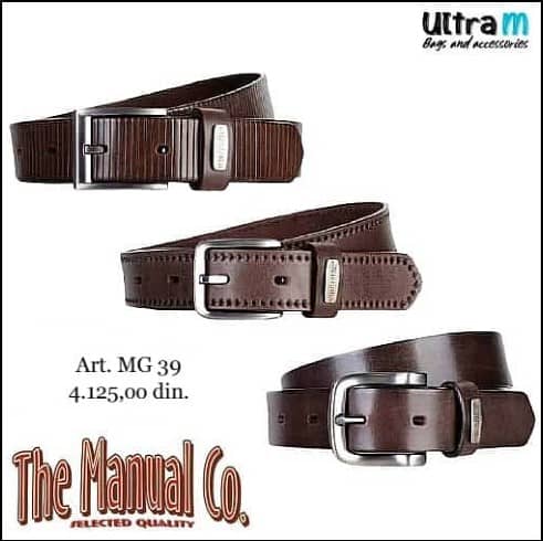 Kaiš The Manual Co MG 39 Braon