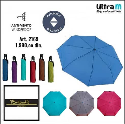 Kišobran Balzarotti Art. 2169 Open-Close Windproof