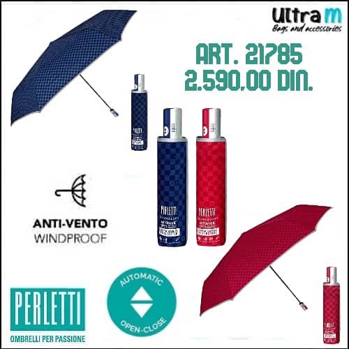 Kišobran Perletti Art. 21785 Open-Close Windproof