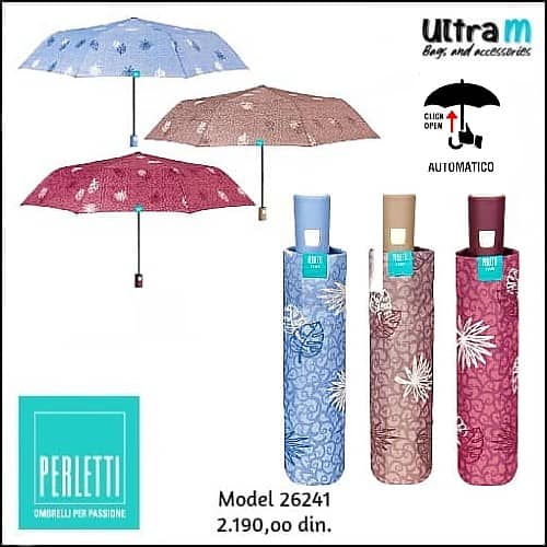 Kišobran Perletti Art. 26241 Ženski automatik