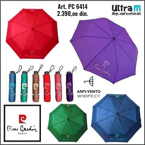 Kišobran Pierre Cardin Art. P.C.-6414 Windproof Manual
