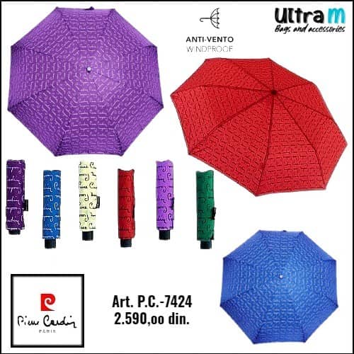 Kišobran Pierre Cardin Art. P.C.-7424 Windproof Manual