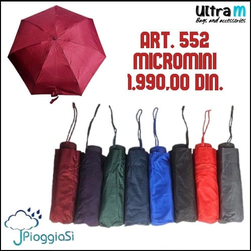 Kišobran PioggiaSi Art. 552 Micromini