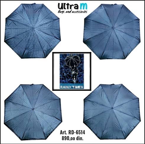 Kišobran Rainy Times Art. RD-6514 Muški manualni