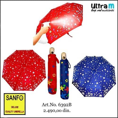 Kišobran SANFO Art. 6392B Colour-Changing Automatic