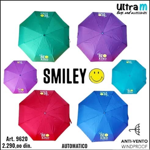 Kišobran Smiley World Art. SML 9620 Automatik Windproof