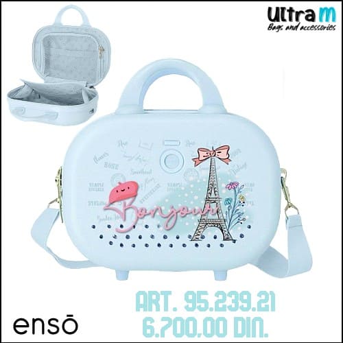 Beauty case Enso Art. 95.239.21 Bonjour Tirkizna