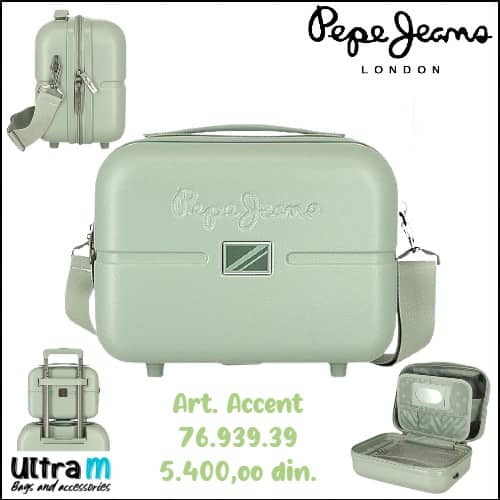 Beauty case Pepe Jeans Art. Accent 76.939.39 Mint
