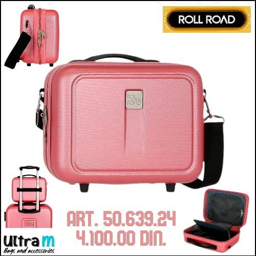 Beauty case Roll Road Art. 50.639.24 Camboya Roze