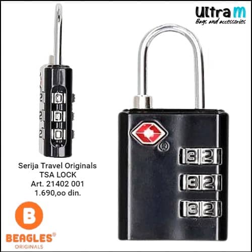 Katanac Beagles Originals Art. 21402 001 TSA Combination lock