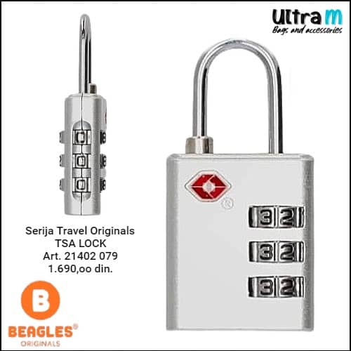 Katanac Beagles Originals Art. 21402 079 TSA Combination lock