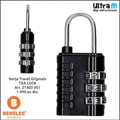 Katanac Beagles Originals Art. 21403 001 TSA Combination lock
