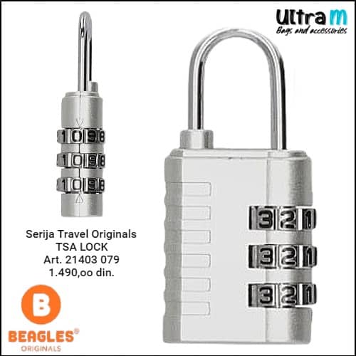 Katanac Beagles Originals Art. 21403 079 TSA Combination lock