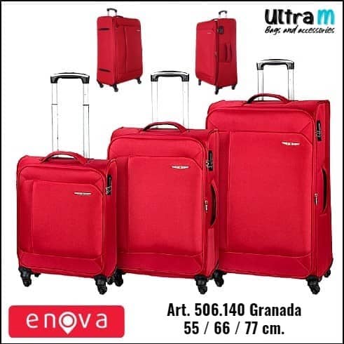 Kofer Enova Art. 506.140.20 Granada Crveni set