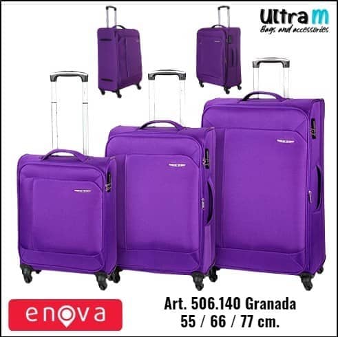 Kofer Enova Art. 506.140.34 Granada Ljubičasti set