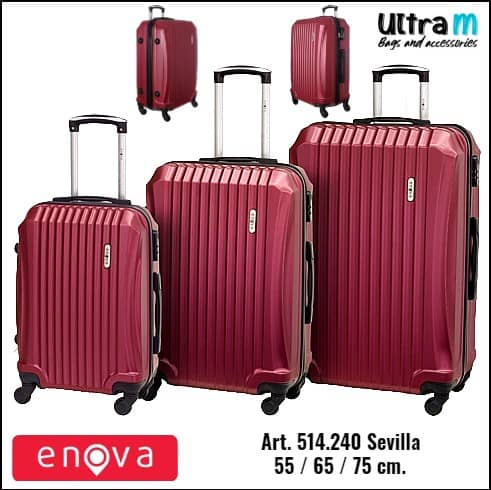 Kofer Enova Art. 514.240.24 Sevilla Bordeaux ABS set