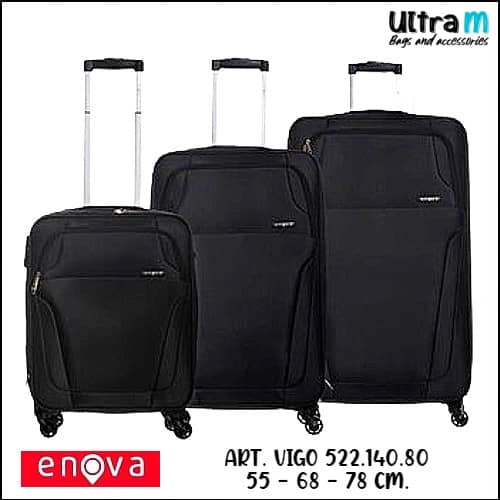 Kofer Enova Art. 522.140.80 Vigo Crni set