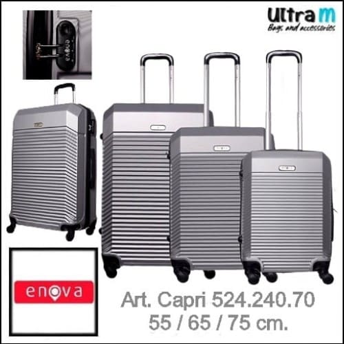 Kofer Enova Capri Art. 524.240.70 Sivi set