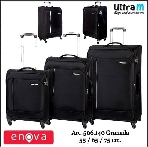 Kofer Enova Granada Art. 506.140.80 Crni set