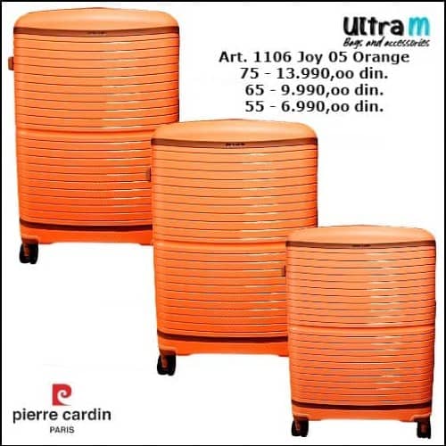 Kofer Pierre Cardin Art. 1106 Joy 05 Orange