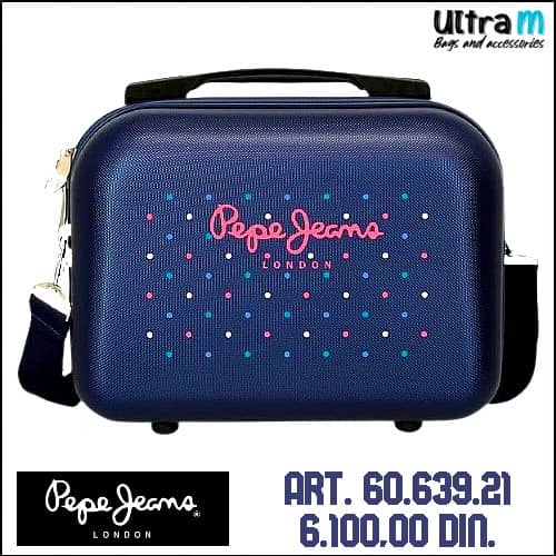 Neseser Pepe Jeans Art. 60.639.21 Molly Teget