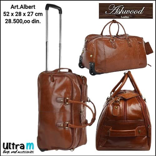 Putna torba Ashwood Art. Albert Genuine Leather