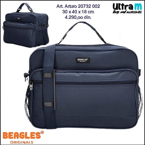 Putna torba Beagles Originals Art. 20732 002 Arturo Reporter Bag teget
