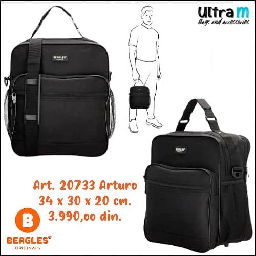 Putna torba Beagles Originals Art. 20733 001 Arturo flight bag