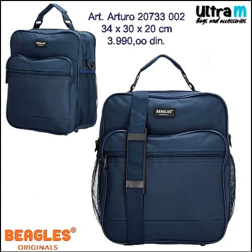 Putna torba Beagles Originals Art. 20733 002 Arturo teget