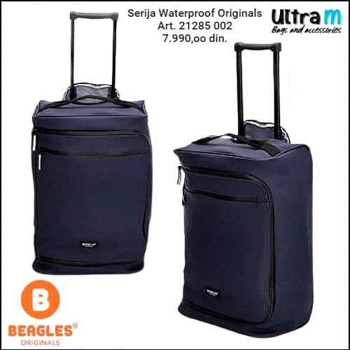 Putna torba Beagles Originals Art. 21285 002 Teget Waterproof