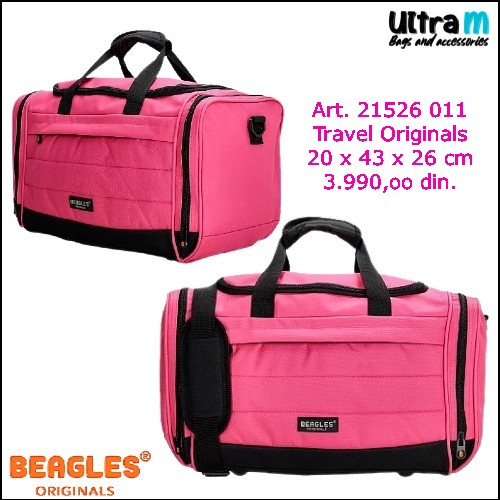 Putna torba Beagles Originals Art. 21526 011 Travel originals pink