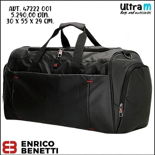 Putna torba Enrico Benetti Art. 47222 Northern Crna