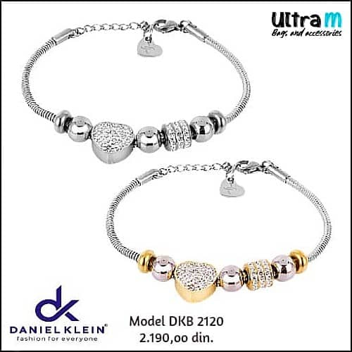Zenska narukvica Daniel Klein Art. DKB 2120 Silver