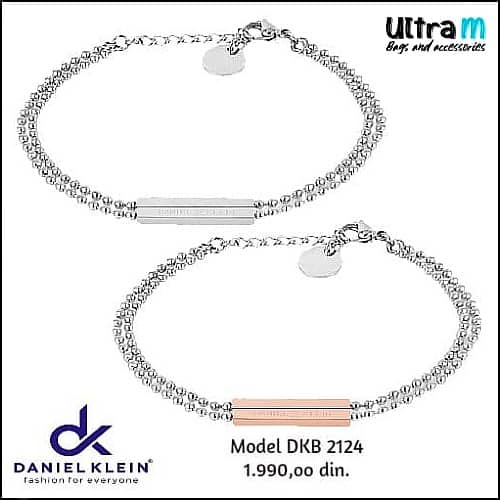 Zenska narukvica Daniel Klein Art. DKB 2124 Silver