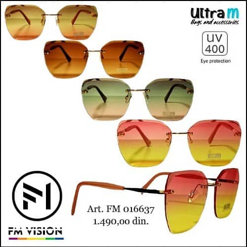 Naočare za sunce FM VISION FM 016637 Ženske