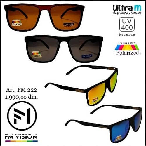 Naočare za sunce FM VISION FM 222 Polarizovane muške