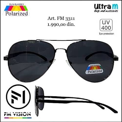 Naočare za sunce FM VISION FM 3311 Polarizovane muške