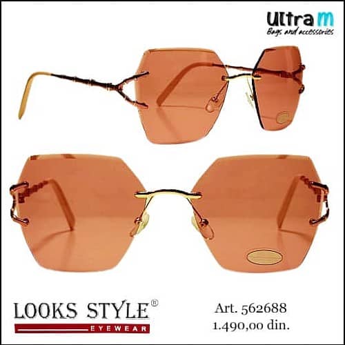 Naočare za sunce Looks Style 562688 Roze