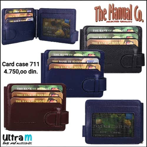Muški novčanik The Manual Co Art. 711 sa metalnom iglom