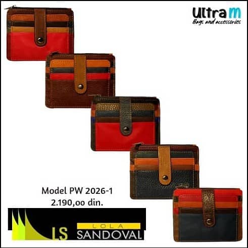 Folder za kartice Lola Sandoval Art.PW 2026-1 Unikati