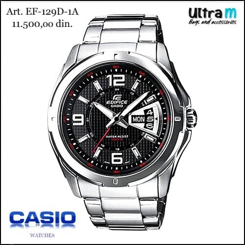 Muški ručni sat Casio Art. Edifice EF-129D-1A