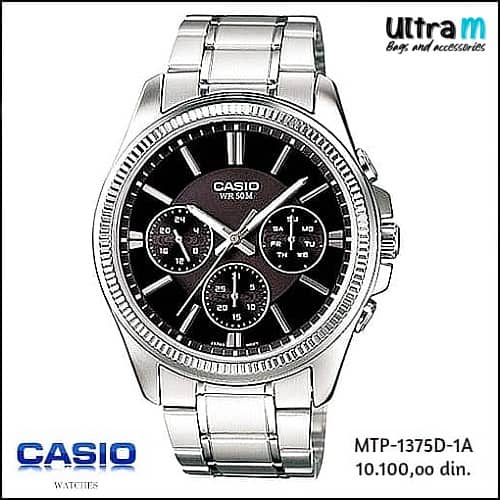 Muški ručni sat Casio Art. MTP-1375D-1A