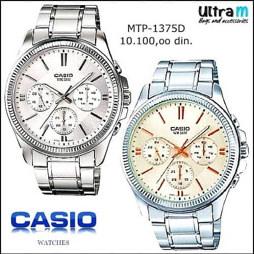 Muški ručni sat Casio Art. MTP-1375D