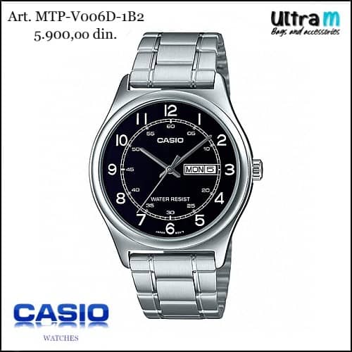 Muški ručni sat Casio Art. MTP-V006D-1B2