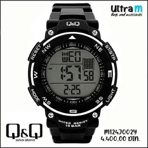 Muški ručni sat Q & Q Art. M124J002Y Digitalni