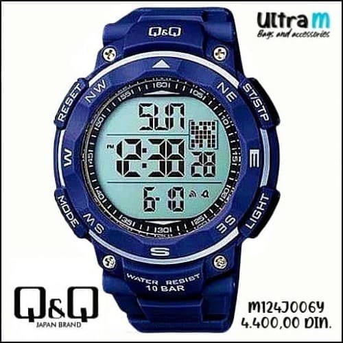 Muški ručni sat Q & Q Art. M124J006Y Digitalni