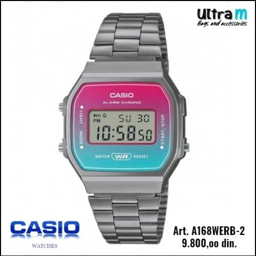 Zenski ručni sat Casio Art. A168WERB-2
