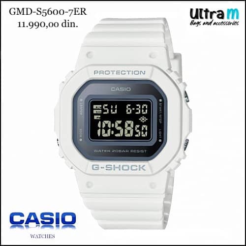 Zenski ručni sat Casio Art. G-Shock-GMD-S5600-7E
