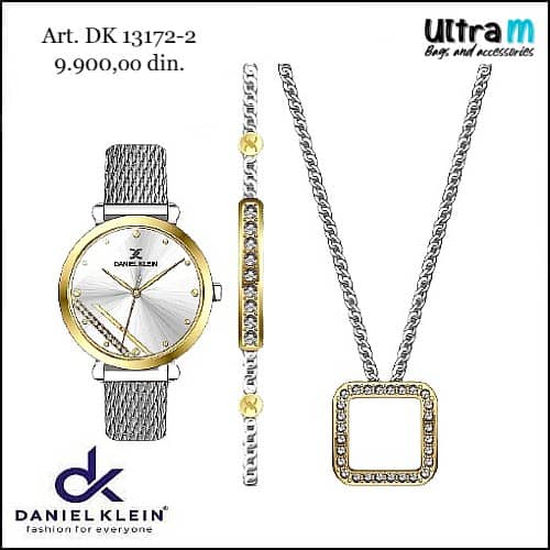 Zenski ručni sat Daniel Klein DK13172-2 Set narukvica i ogrlica