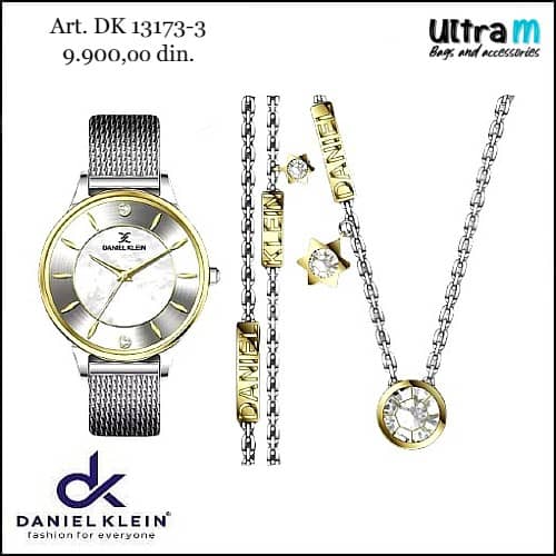 Zenski ručni sat Daniel Klein DK13173-3 Set narukvica i ogrlica